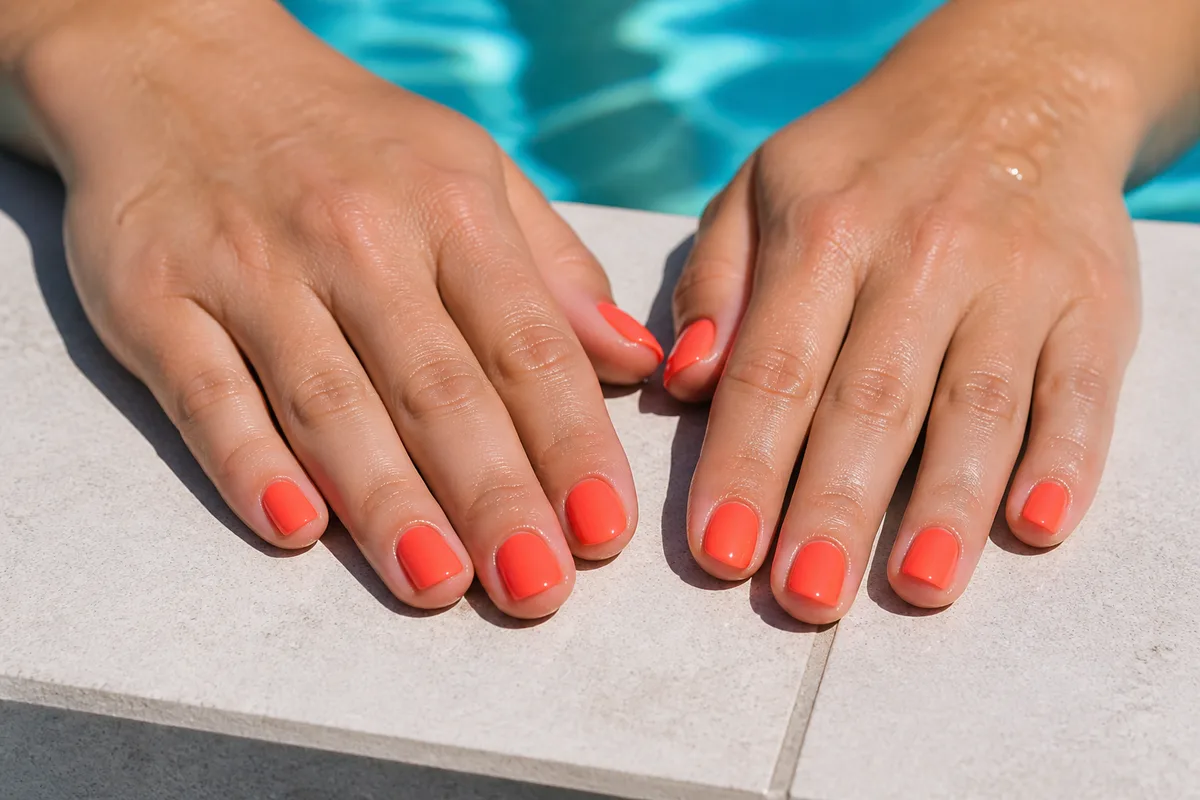 Manucure gel été : tenue, couleurs et entretien au soleil